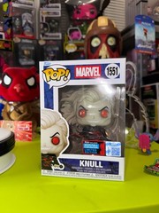 Funko Pop! Marvel Knull NYCC shared sticker #1551 w/protector