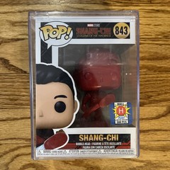 Funko Pop! Shang Chi 843 RED Hall H Limited Edition LE 500 SDCC 2022 Marvel RARE