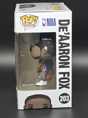 Funko Pop De’Aaron Fox #203 Sacramento Kings NBA Basketball Vinyl w/Protector