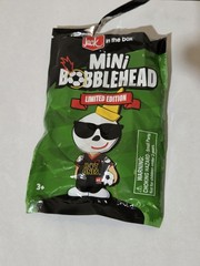 Jack in the Box Mini Soccer Worldcup Bobblehead New, Hot Ones Jersey