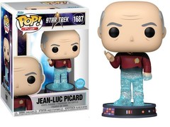 BOX DAMAGED Funko Pop Plus: Star Trek Transporter -Jean-Luc Picard #1687 #83772