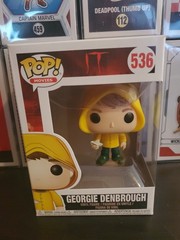 Georgie Denbrough (536) IT Horror Movies Funko Pop w/ Free Protector