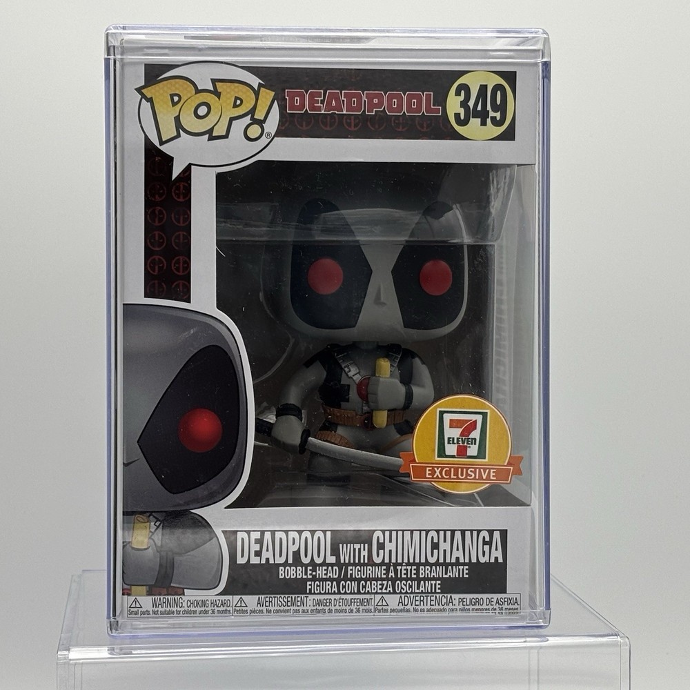 Funko Pop! Marvel – Deadpool with Chimichanga – 7-Eleven (Exclusive) #349