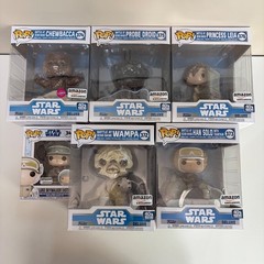 Funko Pop Star Wars Battle at Echo Base Chewbacca 374 Wampa 372 Leia 376 Luke 34