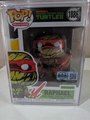 Funko Pop Raphael (Deco) #1886 TMNT Royalty Limited Edition 3500 PCS