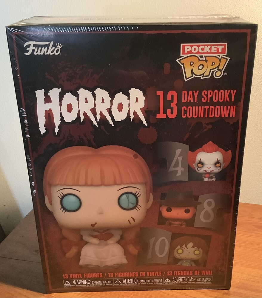 HORROR 13 DAY SPOOKY COUNTDOWN HALLOWEEN ADVENT CALENDER 2023 FUNKO POP