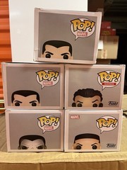 Funko POP Marvel Punisher Lot OG Daredevil Nemesis Thunderbolts 2099 Exclusives