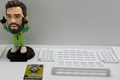 Ballers FIFA Alisson Becker Soccer Figure Plastic w/ Accessory Green Black White