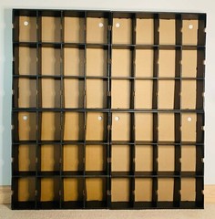 Funko Pop Display shelf Kubbie for Pops IN SOFT PROTECTORS! (BLACK)