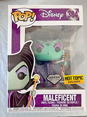 Funko POP! Disney Diamond Collection MALEFICENT # 384 – Hot Topic Exclusive New