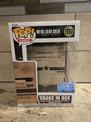 Funko Pop – Snake In Box 1177 – Metal Gear Solid – Exclusive New