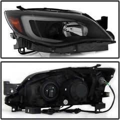– for [Halogen Model] Black Smoked 2008-2014 Subaru Impreza WRX Switchback LED D