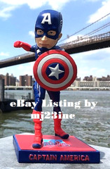 2017 MARVEL COMICS CAPTAIN AMERICA BOBBLEHEAD BROOKLYN CYCLONES SGA NY METS MiLB