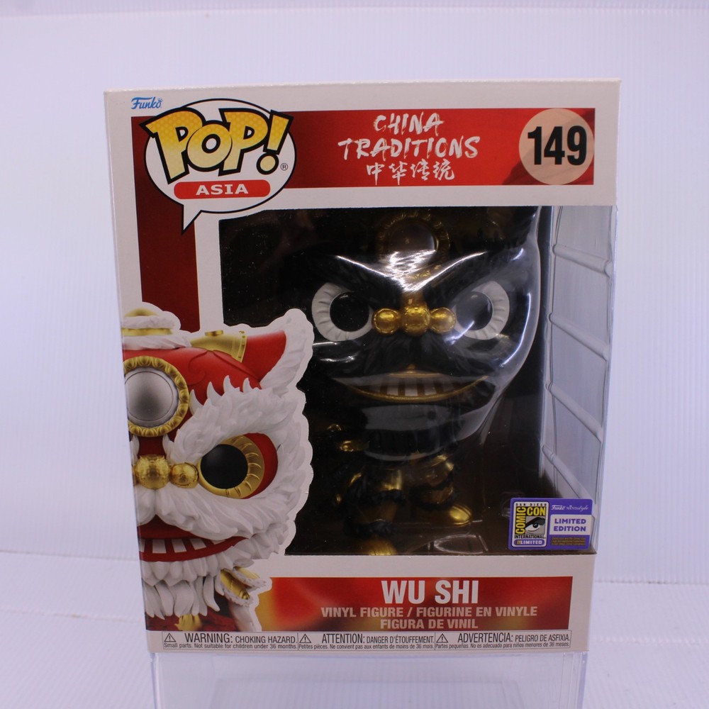 FU Funko Pop Asia SDCC Exclusive Vinyl Figure China Traditions Wu Shi 149 Deluxe