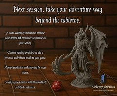 Brass Dragon miniature – rescale miniatures – DnD miniatures – Role Playing Game
