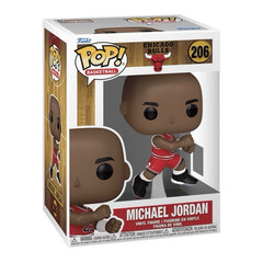Funko Pop! NBA Michael Jordan Chicago Bulls #206 PROTECTOR INCLUDED ! FREE SHIP