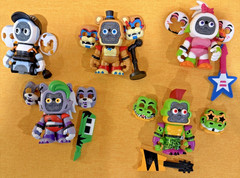 Funko Snaps – FNAF Security Breach Five Nights at Freddys Figures Lot – Fun!