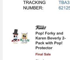 Funko Pop! Vinyl Toy Story Forky & Karen Beverly 2-Pack Limited Edition 3500 PCS