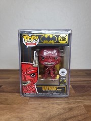 RARE Custom Funko Pop #286 Batman Red Rain by Deepthought_art