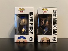 Funko Pop Asia: Journey To The West – Monkey King Pigsy Monk Tang Monk Sha Set!!