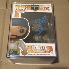 Chad Coleman Signed Tyreese #152 The Walking Dead Funko w/ Beckett COA & Armor