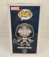 POP Marvel #677 – Infamous Iron Man – (Glow – Previews-Halloween Comicfest 2020)