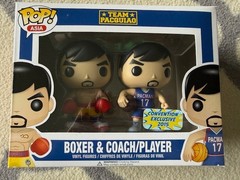 2015 SDCC FUNKO POP! Manny Pacquiao (Boxer Coach/Player) 2-Pack PACMAN