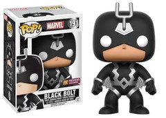Funko POP! Marvel: Black Bolt [Silver](PX Previews)(Damaged Box) #191