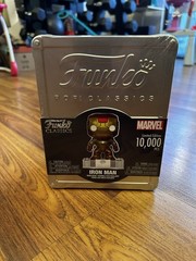 Sealed Funko Pop Classics Iron Man #11C Vaulted Tin Limited Edition Marvel