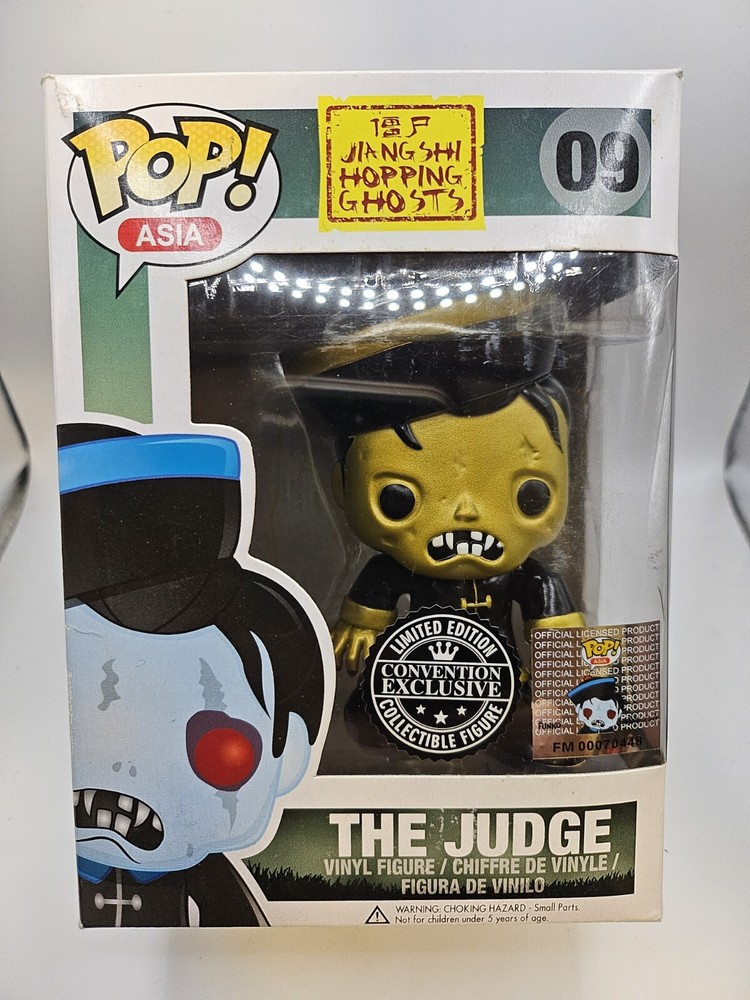 Funko Pop Asia Jiangshi Hopping Ghosts The Judge Gold Edition #09 Figure With…