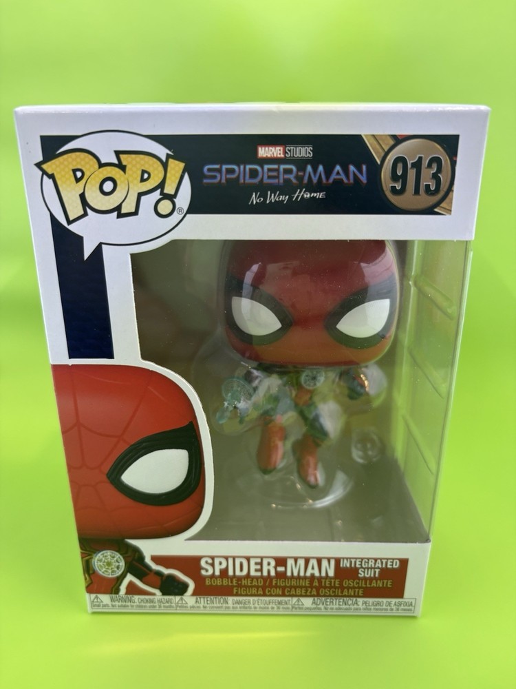 Funko Pop! Vinyl: Marvel – Spider-Man Integrated Suit #913