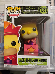 Funko Pop Television 1031 Jack-In-The-Box Homer The Simpsons Treehouse of Horror