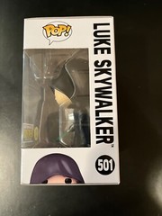 Luke Skywalker (Glows in the Dark) Star Wars Funko Pop! #501- EE Exclusive LE