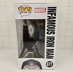 POP Marvel #677 – Infamous Iron Man – (Glow – Previews-Halloween Comicfest 2020)