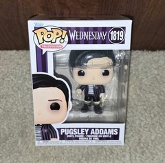 Funko Pop! Wednesday – Pugsley Addams (Nevermore Uniform) #1819 with Protector