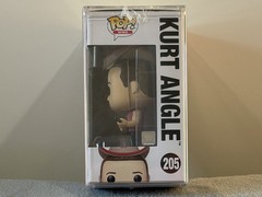 Funko Pop! WWE Kurt Angle #205 Limited Edition /1200 Cowboy Hat w/ Protector