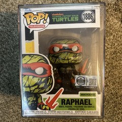 Funko Pop! Teenage Mutant Ninja Turtles RAPHAEL #1886 LTD ED ROYALTY 3500 PCS