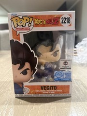Funko Pop! Dragon Ball Z Vegito #2218 PR Common Exclusive W/Protector