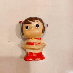 Showa Retro Sofubi Agricultural Cooperative Star chan Corporate Item Piggy Bank