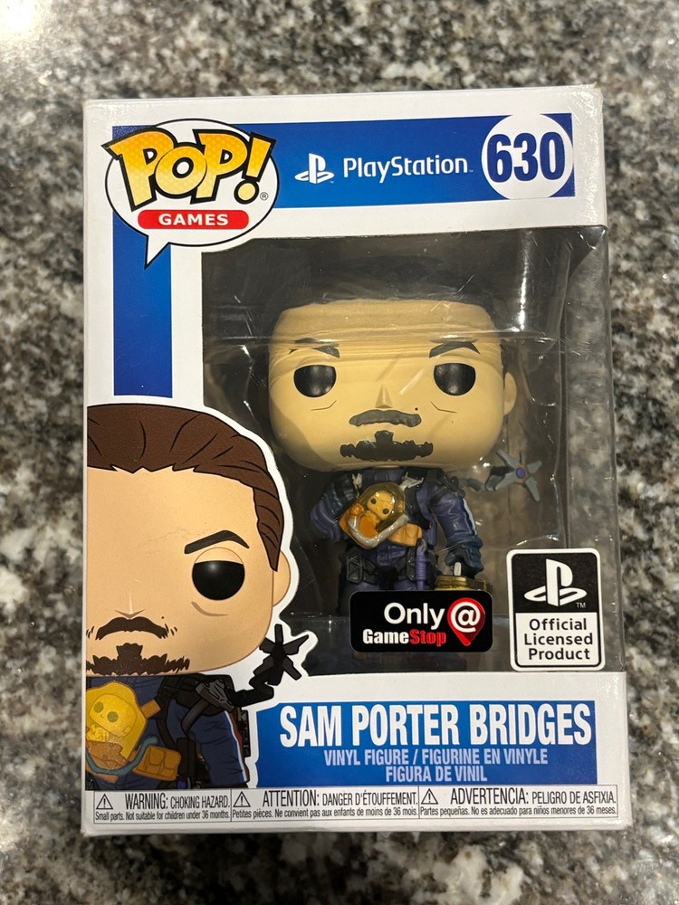 Funko Pop! Vinyl: Death Stranding – Sam Porter Bridges – GameStop (Exclusive)