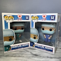 Funko Pop! Frontline Heroes Public Figures COVID-19 Pandemic Series Nurse Doctor