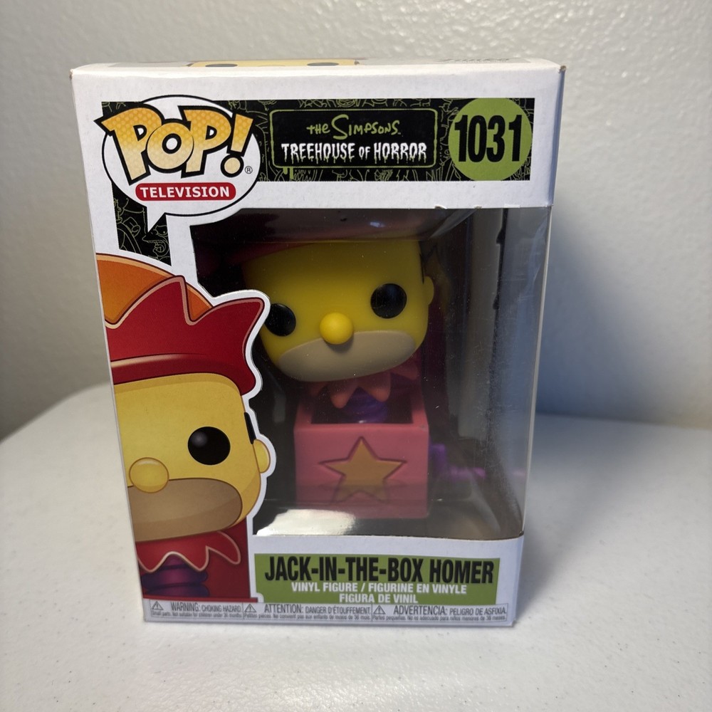Funko POP! Jack-In-The Box Homer #1031 DAMAGED BOX SEE PICS