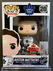 Funko Pop Hockey 20 Auston Matthews Away Fan Expo Canada Exclusive Maple Leafs