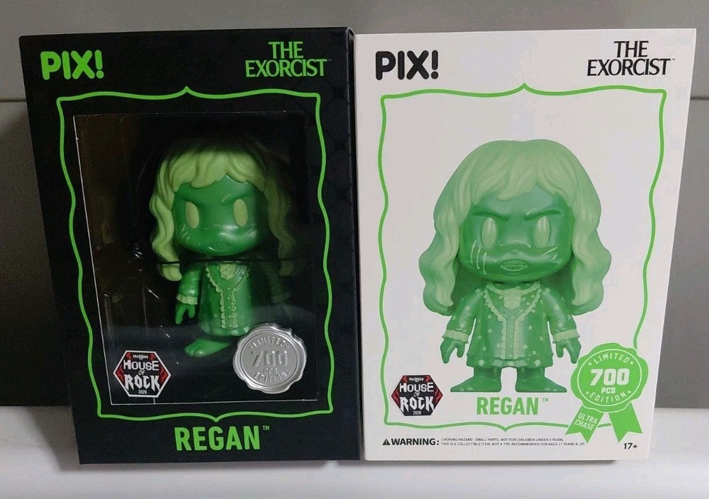 Thrilljoy PIX! -Regan- The Exorcist (Slime Green) LE 700 HOR 26 + Protector
