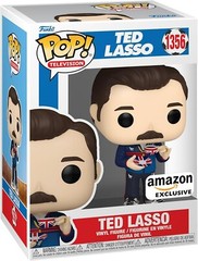 Funko Pop! TV: Ted Lasso – Ted Lasso with Teacup, Amazon Exclusive #1356 #66480