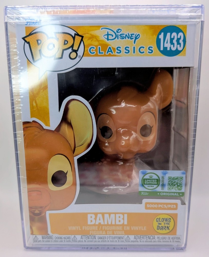 Funko Pop! Bambi (Glow) #1433 Disney Classics LE Ultra 5000pcs + Hard Protector