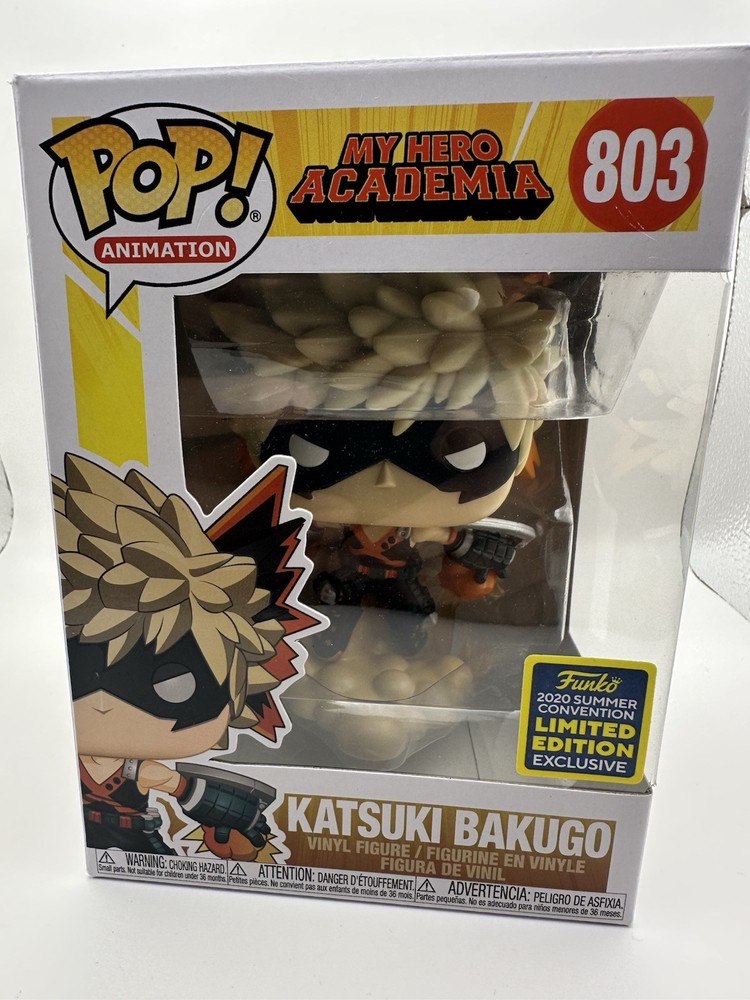 Funko Pop Katsuki Bakugo 803 2020 Summer Convention limited edition exclusive
