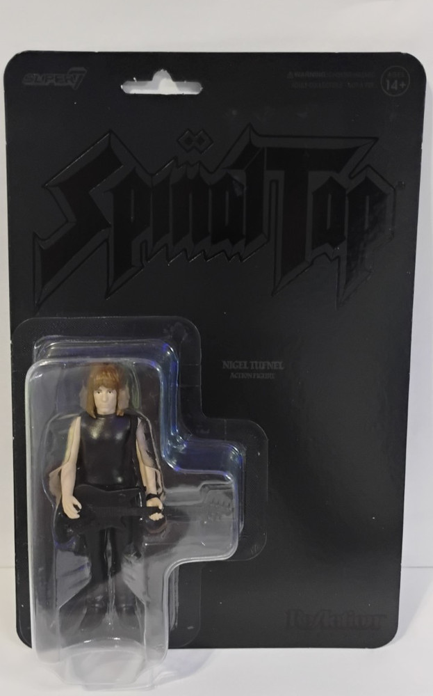 Super7 – Spinal Tap – ReAction Figures Wv2 – Nigel Tufnel (None More Black)