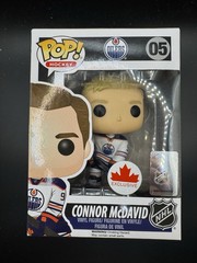 Connor Mcdavid Funko POP! NHL Hockey #05 Oilers Canada Exclusive White Jersey
