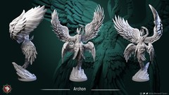 Celestial Archon miniature – DnD miniatures – Role Playing Game – Tabletop Mini
